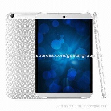 7.85-inch Quad Core, 3G Phone Call Tablet PC/MID with GPS, BT, FM & 1024 x 768 IPS Panel